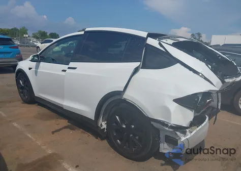 2025 Tesla Model X Long Range z USA, uszkodzony, nr VIN 7SAXCDE54SF468578